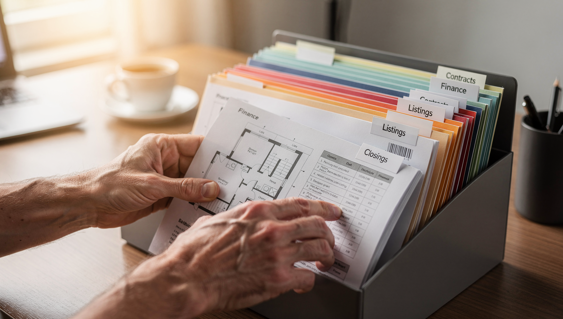 Transaction coordinator checklist and real estate contract setup