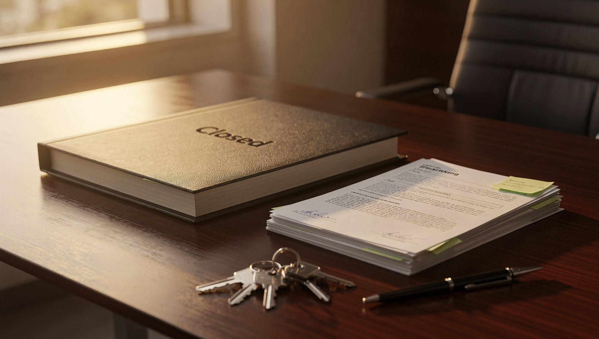 Real estate transaction checklist and timeline management on a laptop