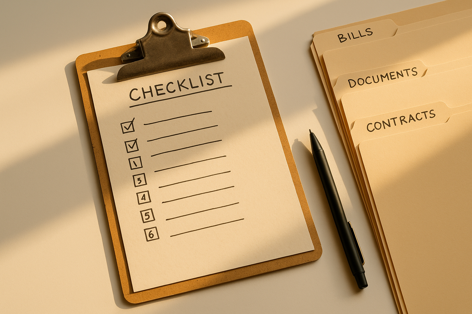 transaction coordinator checklist