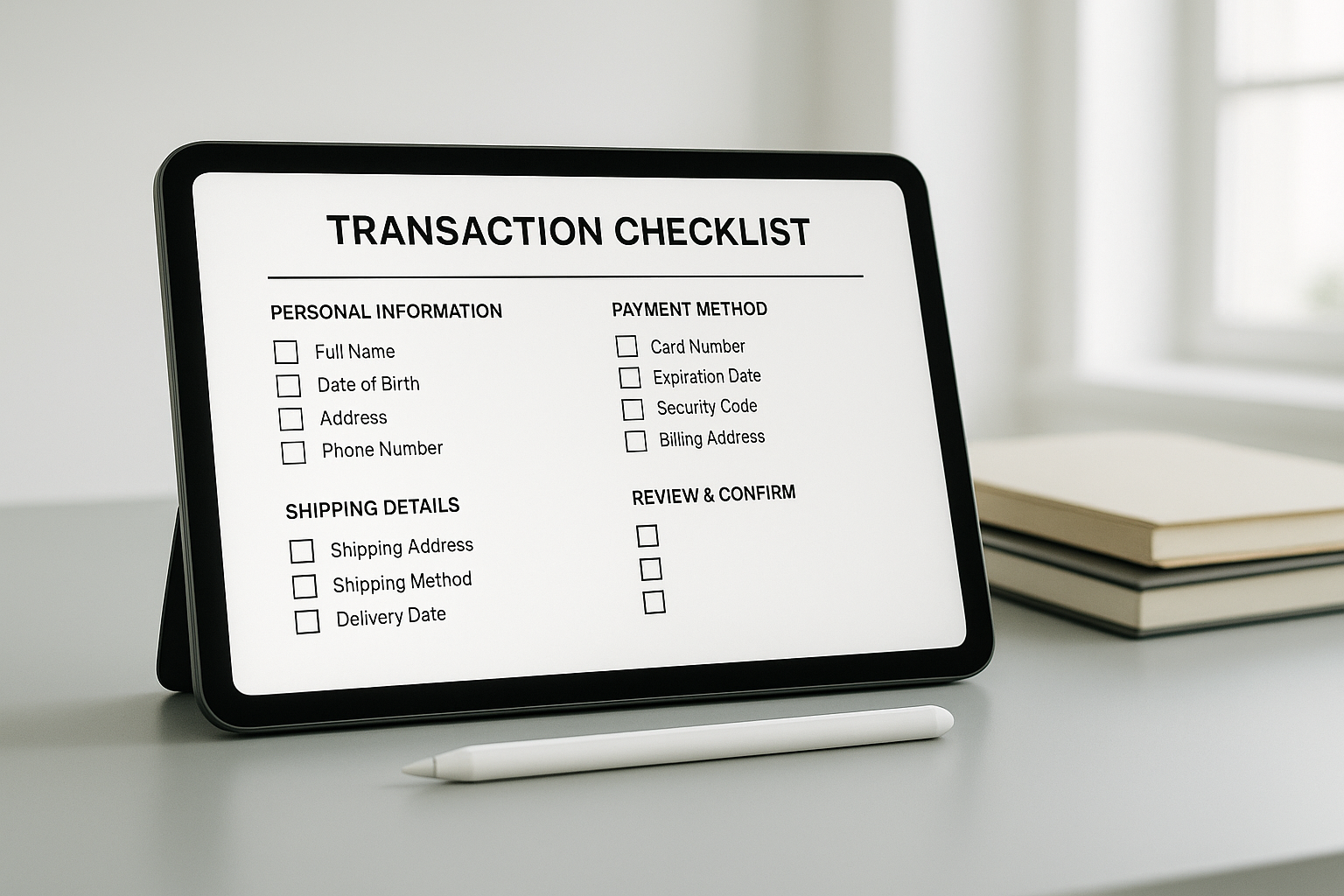 transaction coordinator digital checklist